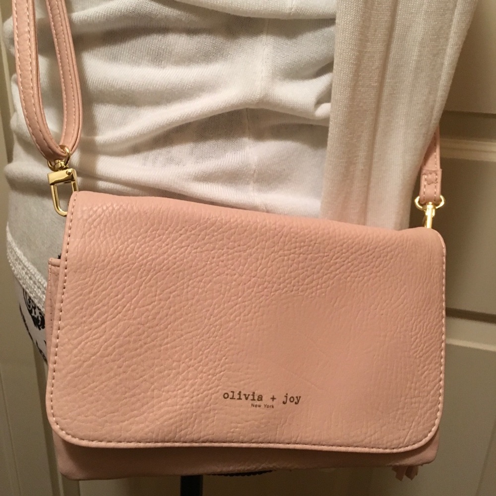 Blush Pink Crossbody Bag